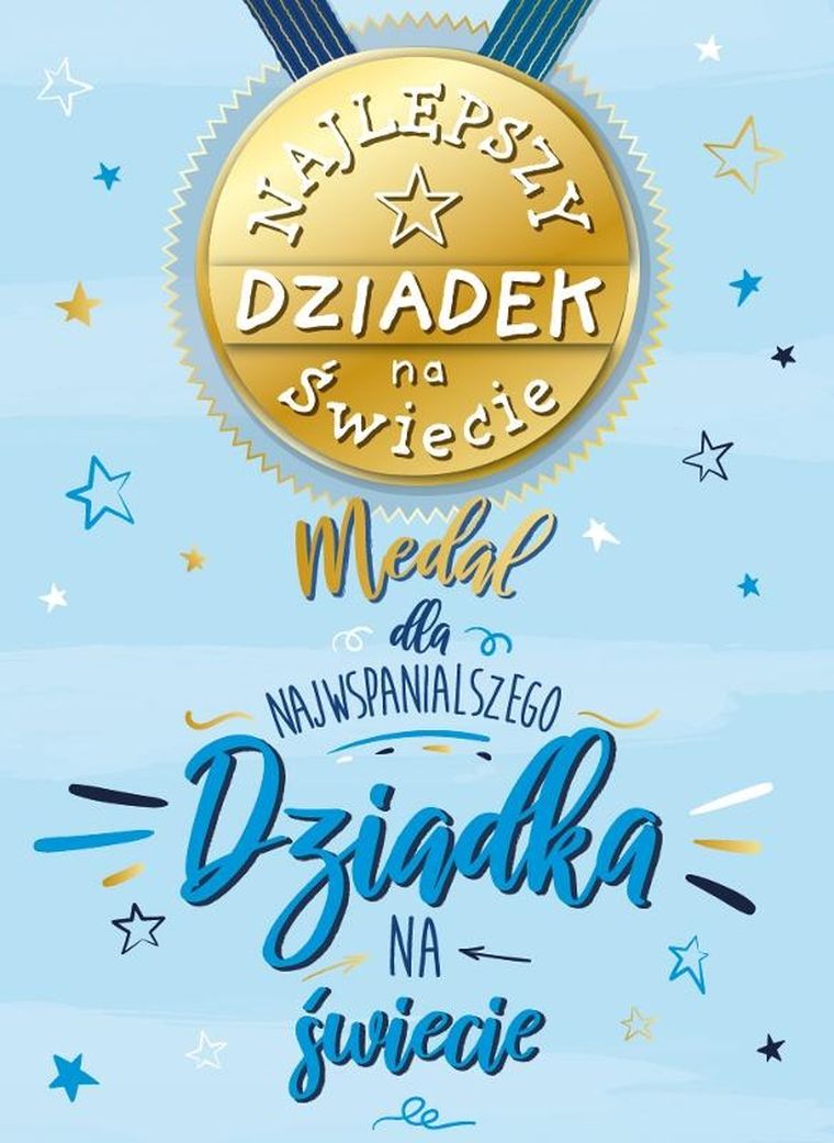 Henry, karnet z kopertą B6, magnes dziadek