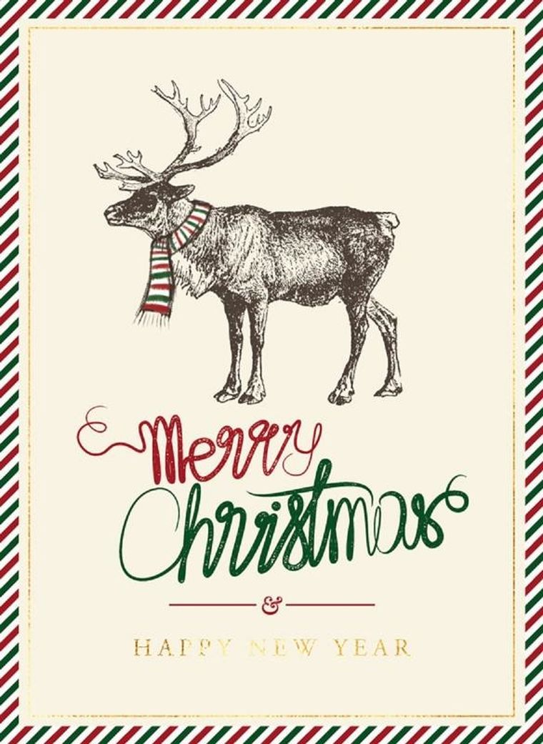 Henry, karnet z kopertą B6, renifer