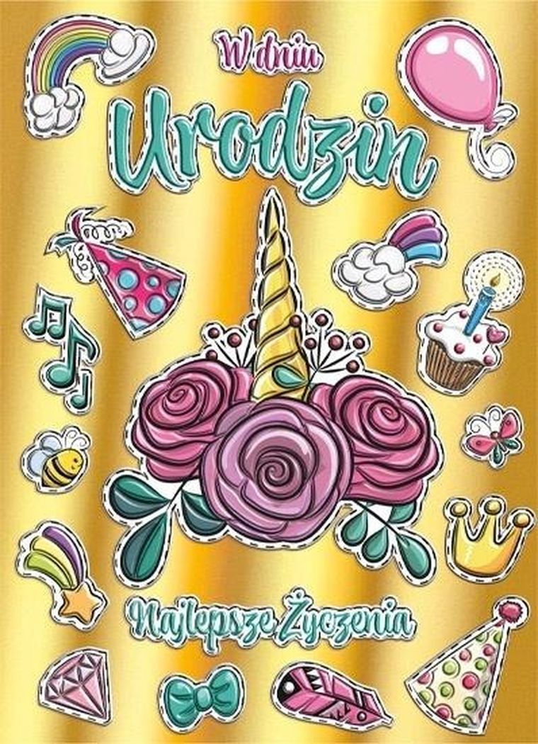 Henry, karnet z kopertą B6, Urodziny, Atrybuty