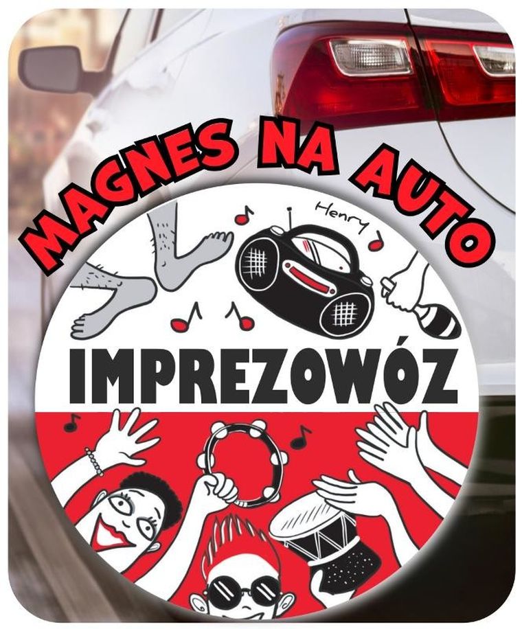 Henry, magnes na auto, imprezowóz