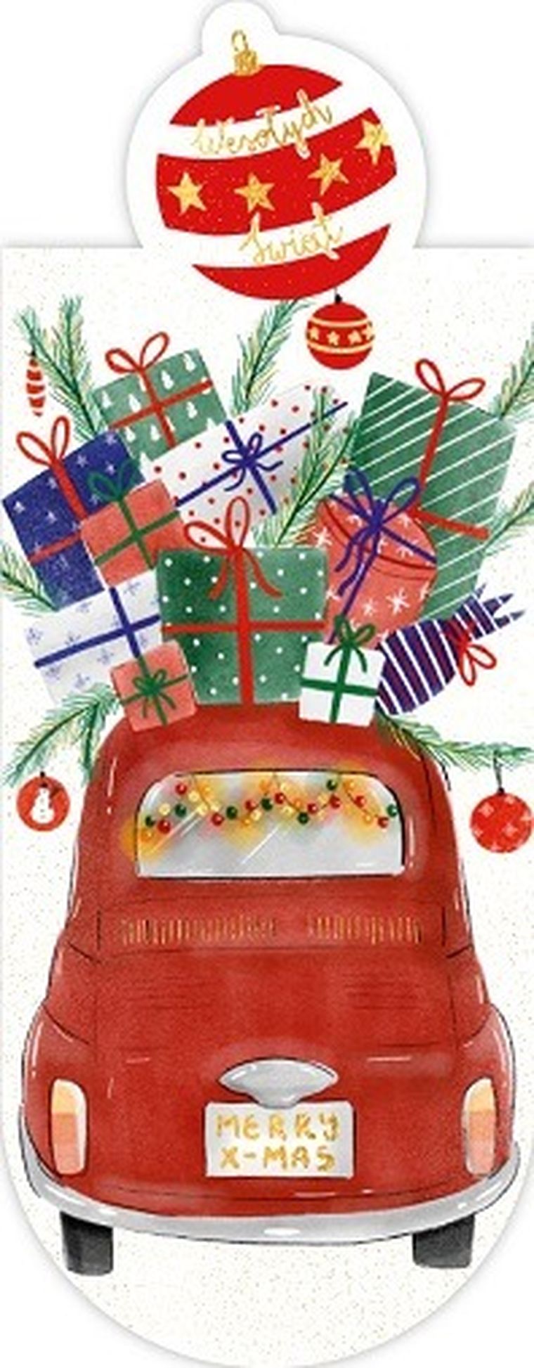 Henry, magnetyczna zakładka do książek, Auto