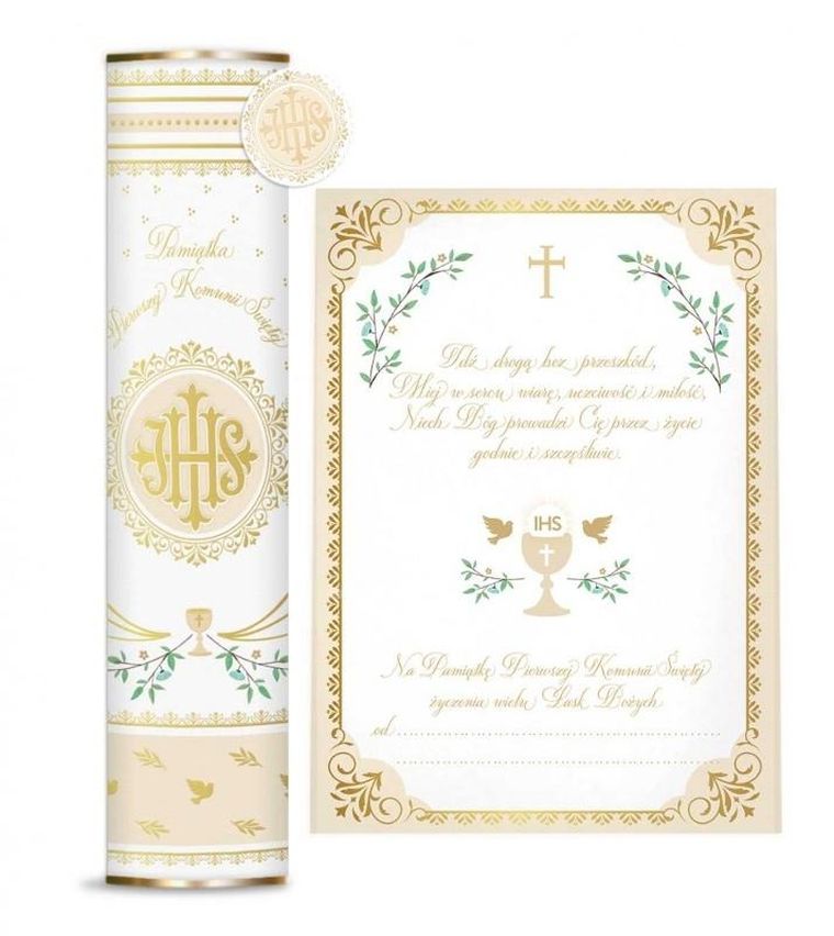 Henry, Pamiątka Komunijna, tuba, ornament