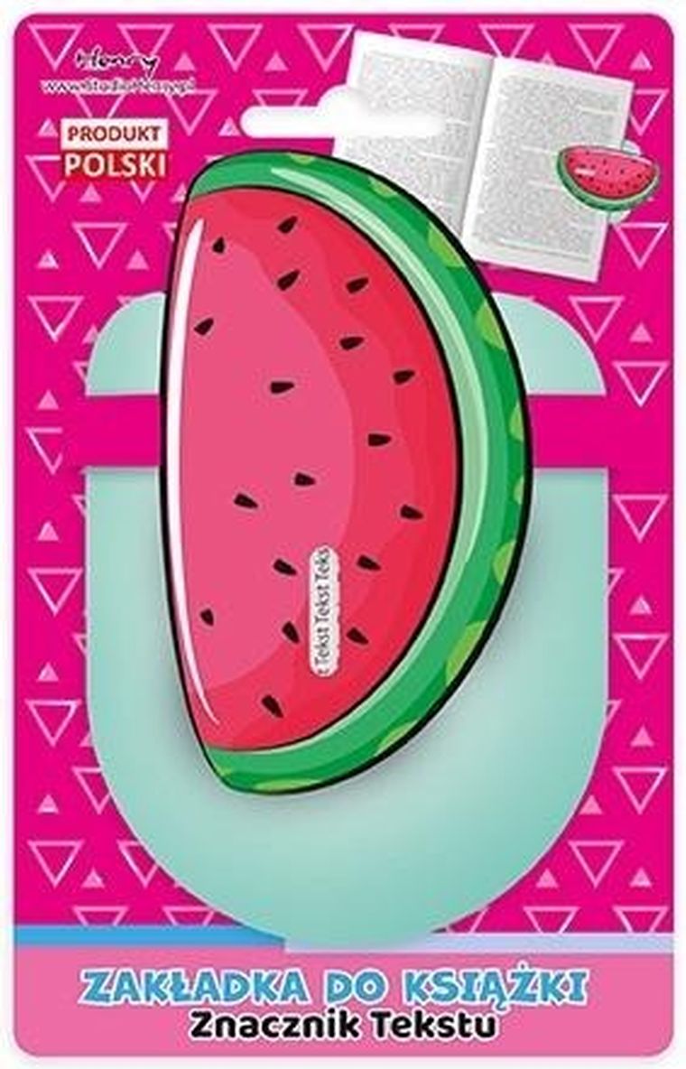Henry, zakładka do książki, arbuz