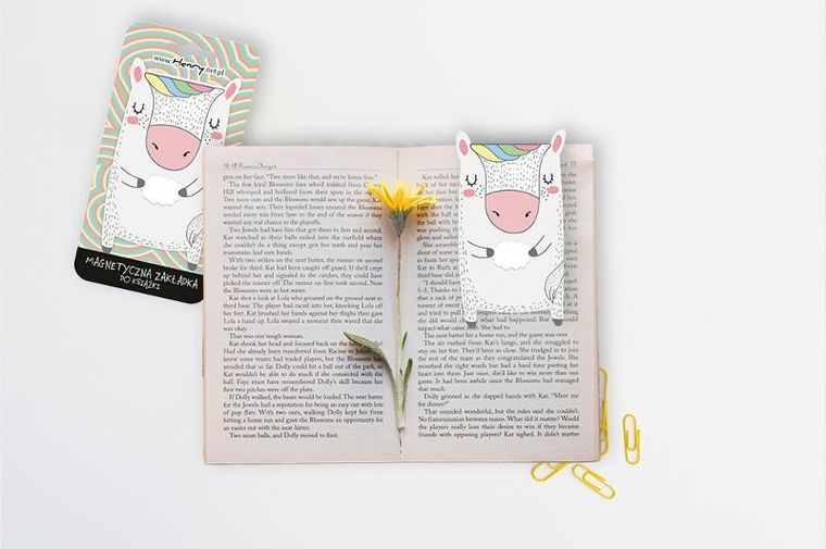 Henry, zakładka magnetyczna do książki, koń