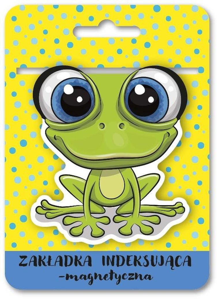Henry, zakładka magnetyczna do książki, Żaba