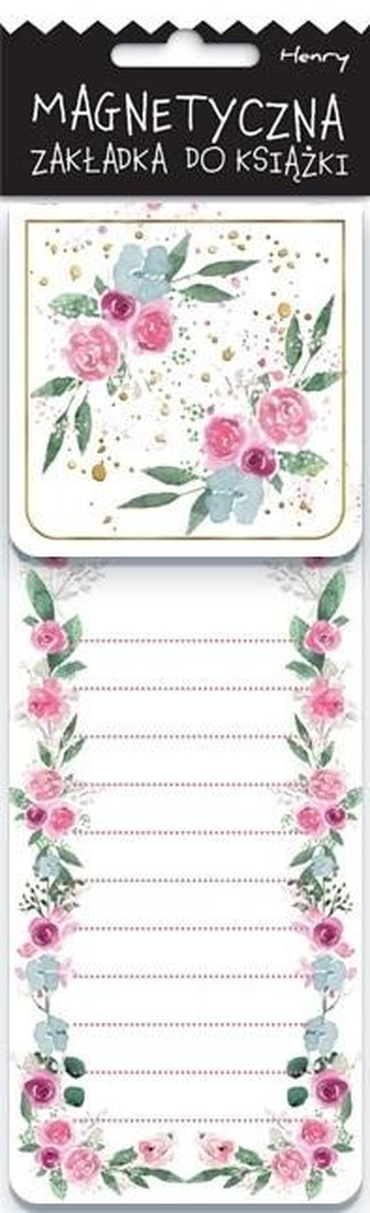 Henry, zakładka magnetyczna, gipsówka
