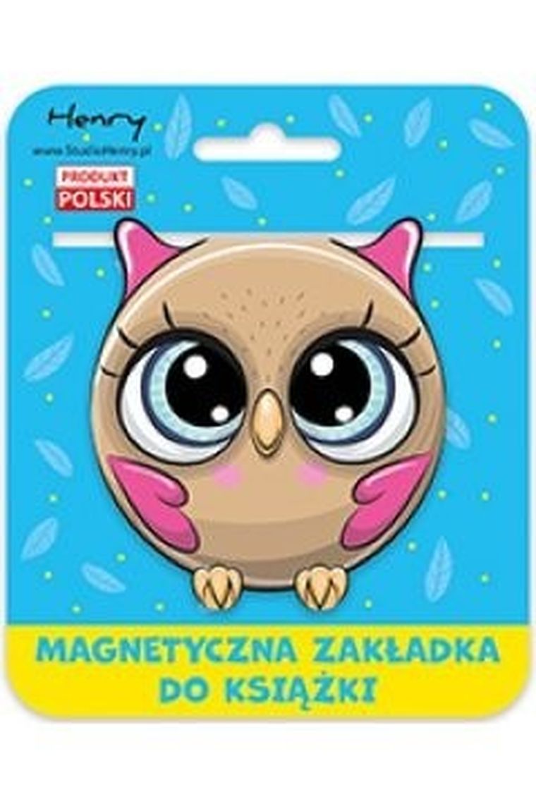 Henry, zakładka magnetyczna, kulka, sówka