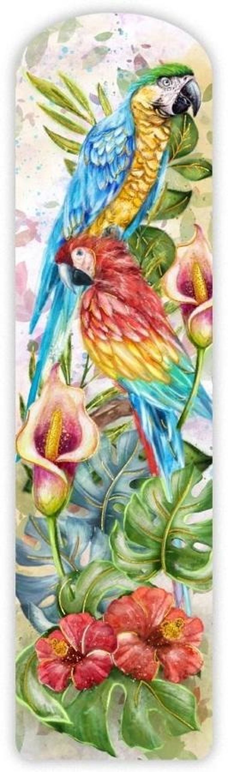 Henry, zakładka tradycyjna, ptaki tropikalne