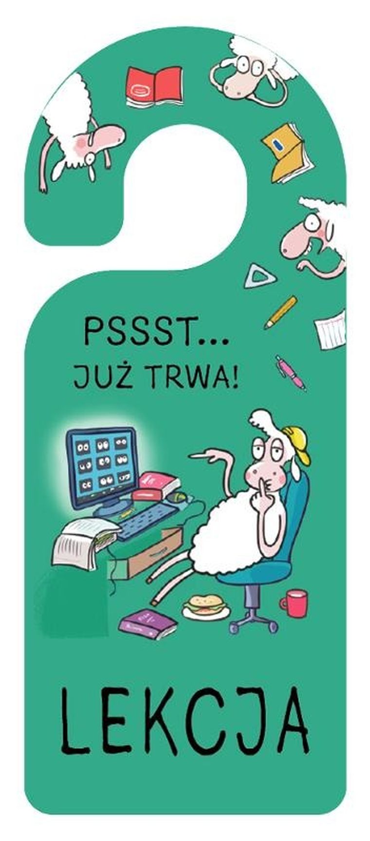 Henry, zawieszka na klamkę, lekcja