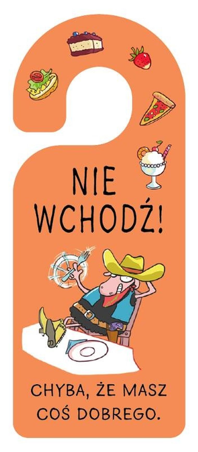 Henry, zawieszka na klamkę, nie wchodź