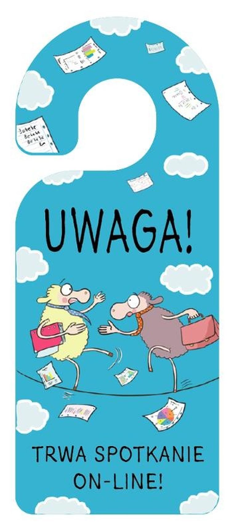 Henry, zawieszka na klamkę, uwaga