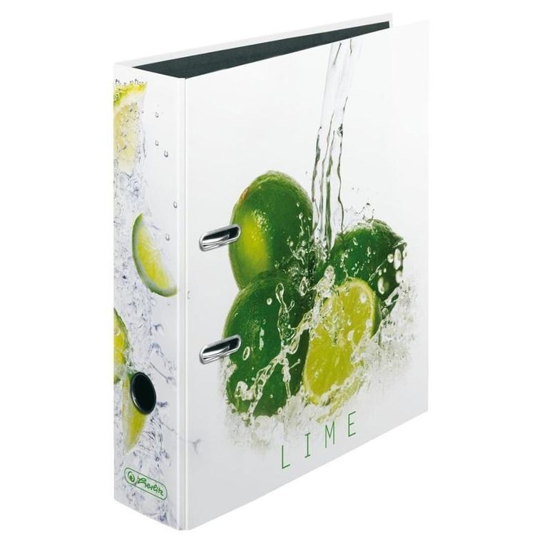 Herlitz, Fresh Fruit, segregator, A4, 8 cm, Limonki