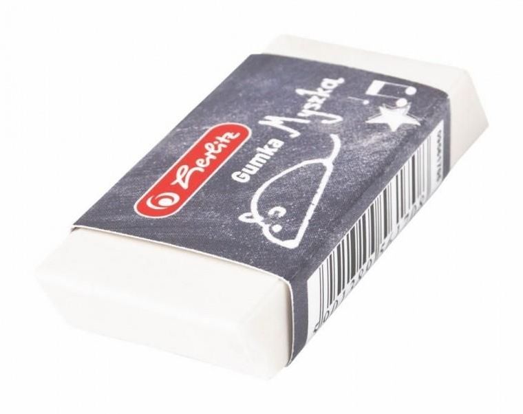 Herlitz, gumka myszka, 1 szt.
