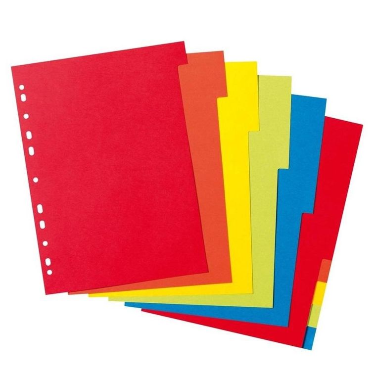 Herlitz, Intensiv Eco, przekładki kartonowe A4, 10 szt.