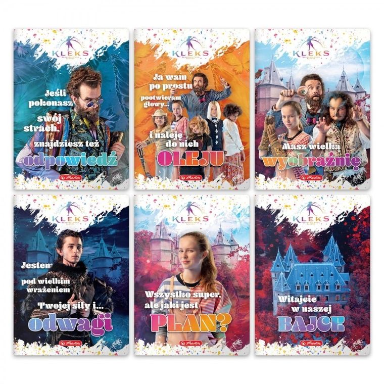 Herlitz, Kleks, zeszyt, A5, 32 kartki, linia, 1 szt.