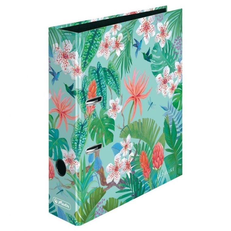 Herlitz, Ladylike, segregator, A4, 8 cm, Jungle