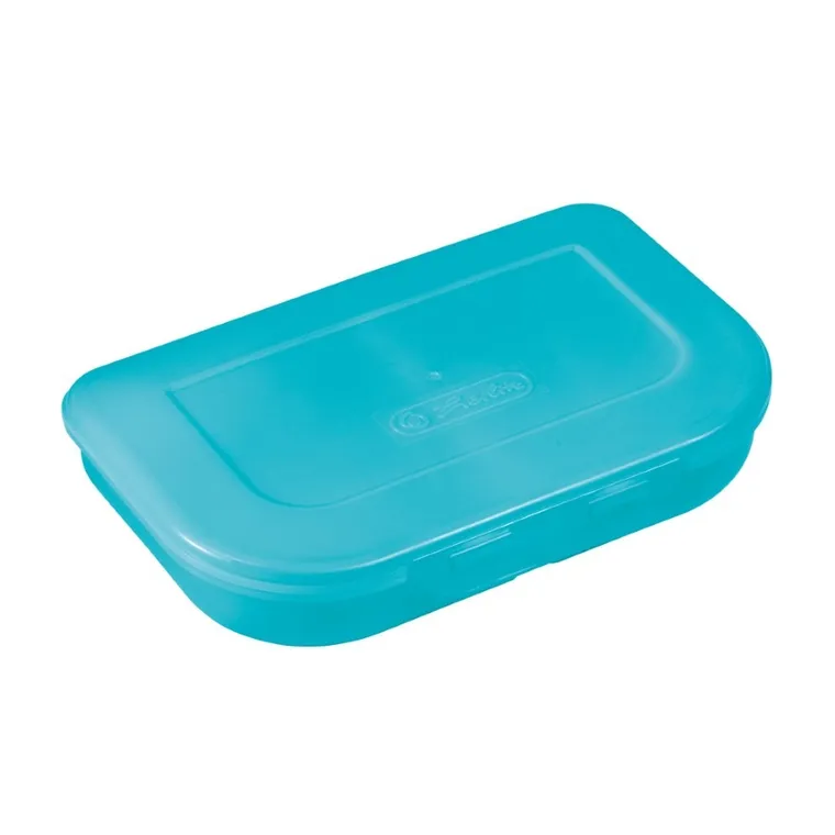 Herlitz, lunchbox, turkusowy
