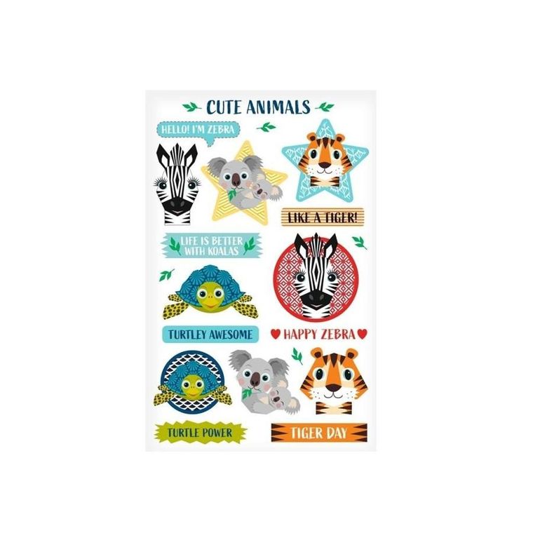 Herlitz, naklejki ozdobne, cute animals