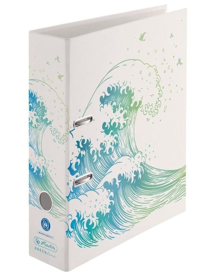 HERLITZ, segregator A4, 8 cm, Greenline Fale