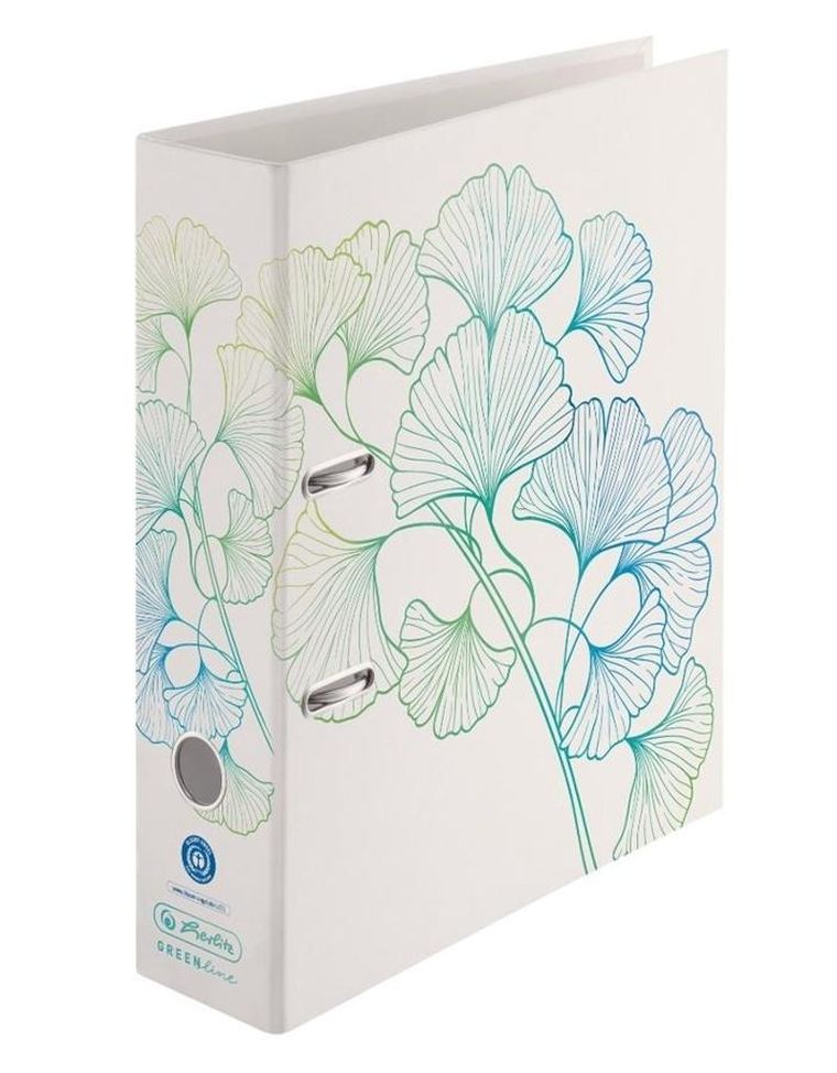 Herlitz, segregator A4, 8 cm, Greenline Gink