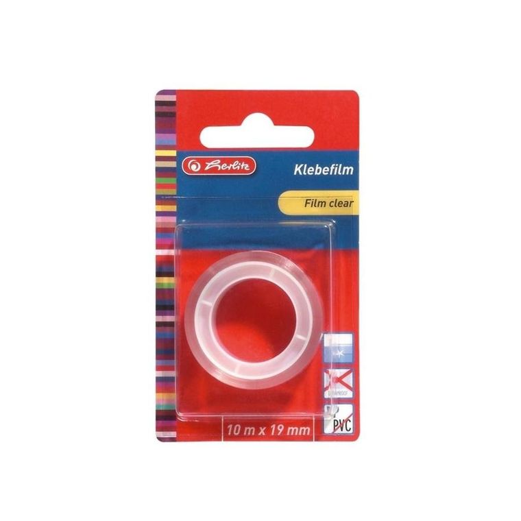Herlitz, taśma klejąca, 10m, 19mm, przezroczysta