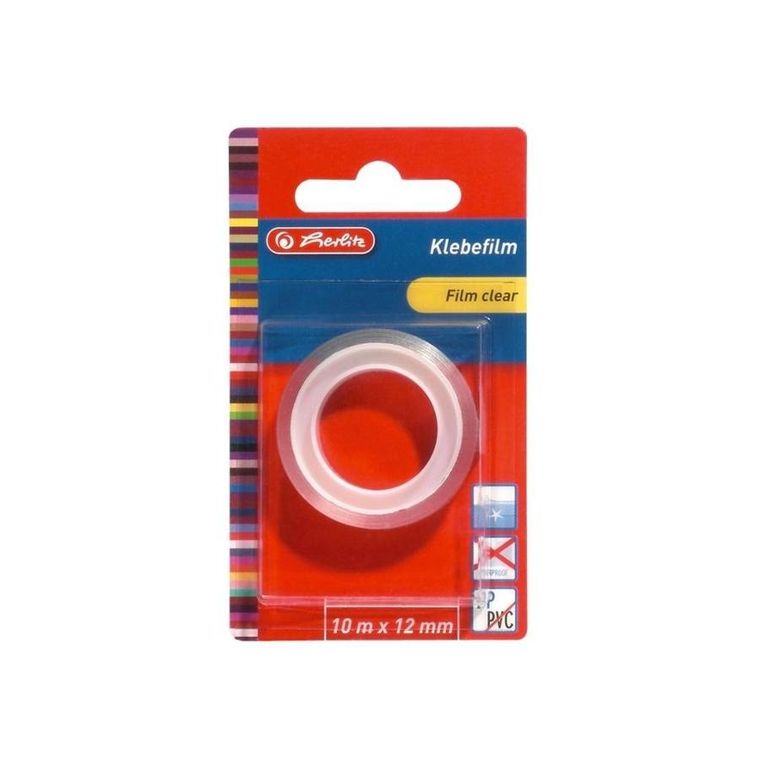 Herlitz, taśma klejąca, przezroczysta, 10m, 12 mm