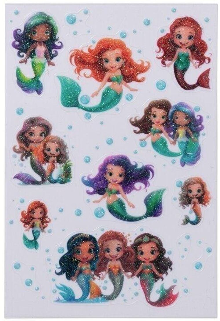 Herma, Magic, naklejki, syrenki