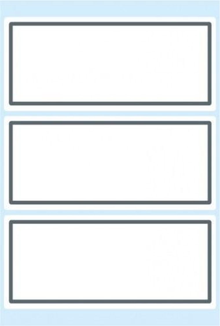 Herma, naklejki szkolne, białe