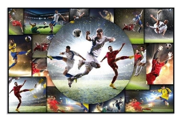 Herma, podkładka na biurko, mata, piłkarze