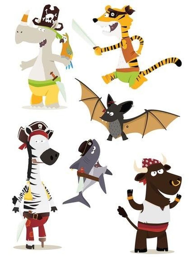 Herma, tatuaże, zwierzaki piraci