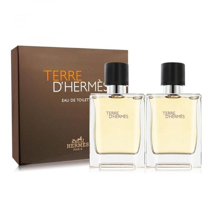 Hermes, Terre D'Hermes, zestaw, woda toaletowa spray, 50 ml + woda toaletowa spray, 50 ml