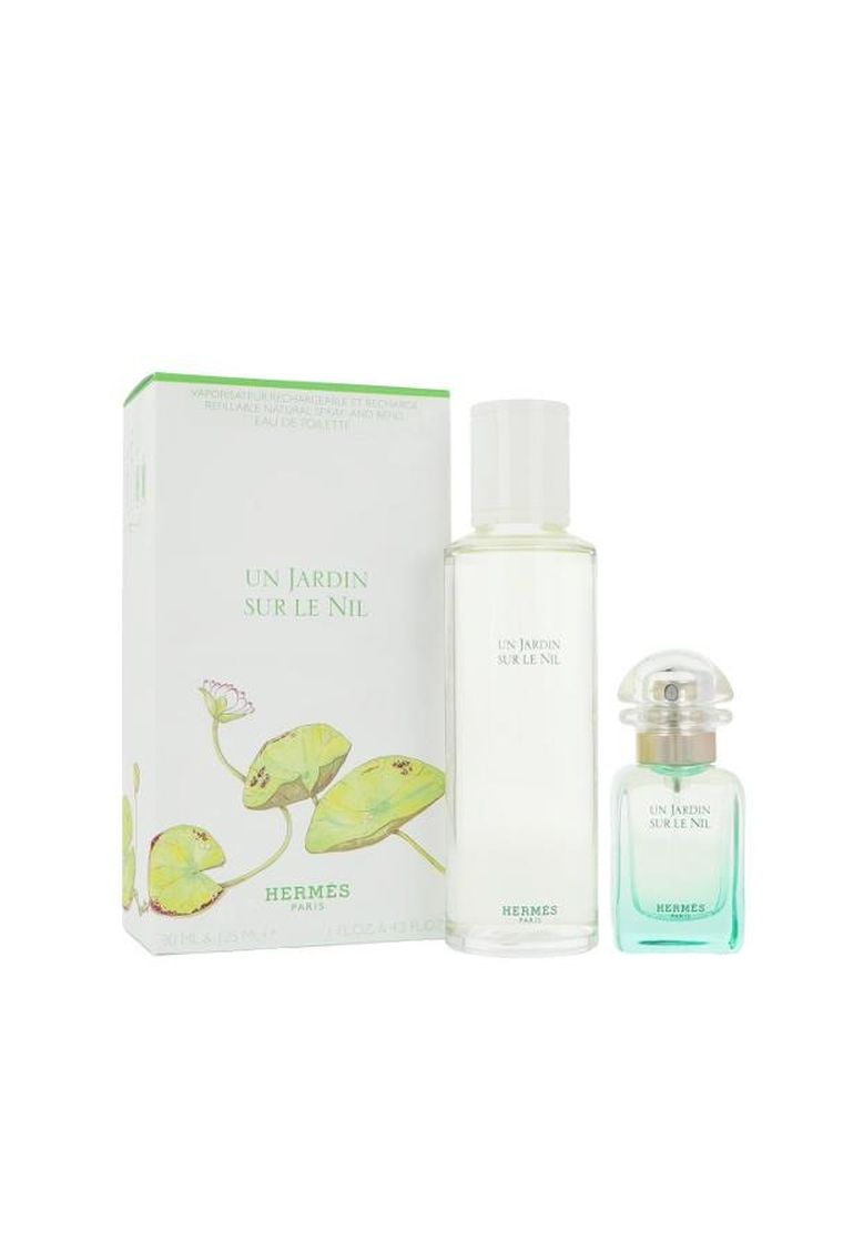 Hermes, Un Jardin Sur Le Nil, woda toaletowa, 30 ml + Refill Bottle woda toaletowa, 125 ml