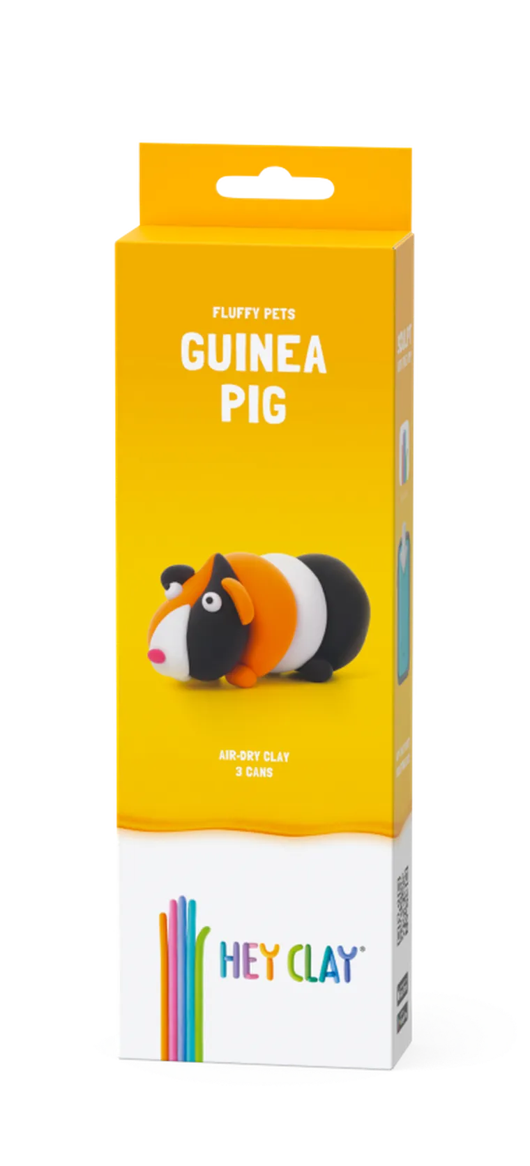 Hey Clay, Puchate Zwierzaki, Świnka Mor, masa plastyczna, 3 szt.