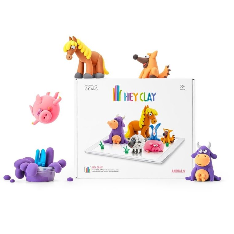 Hey Clay, Zwierzęta, masa plastyczna