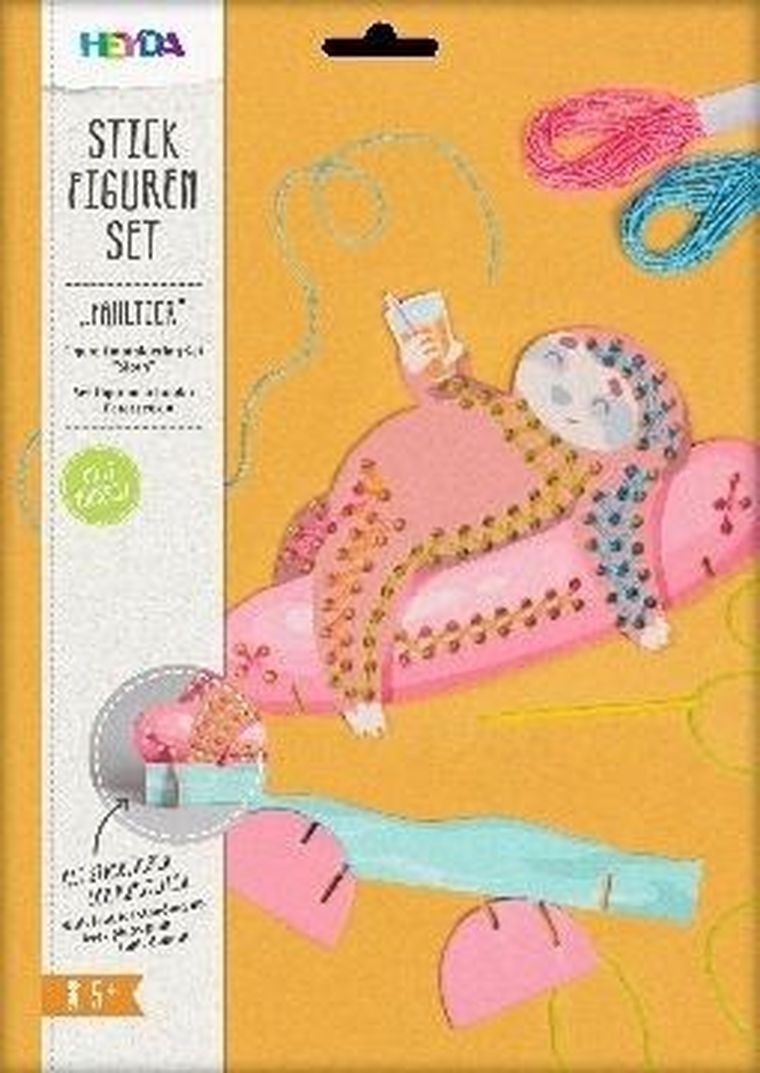 Heyda, zestaw do szycia, Leniwiec