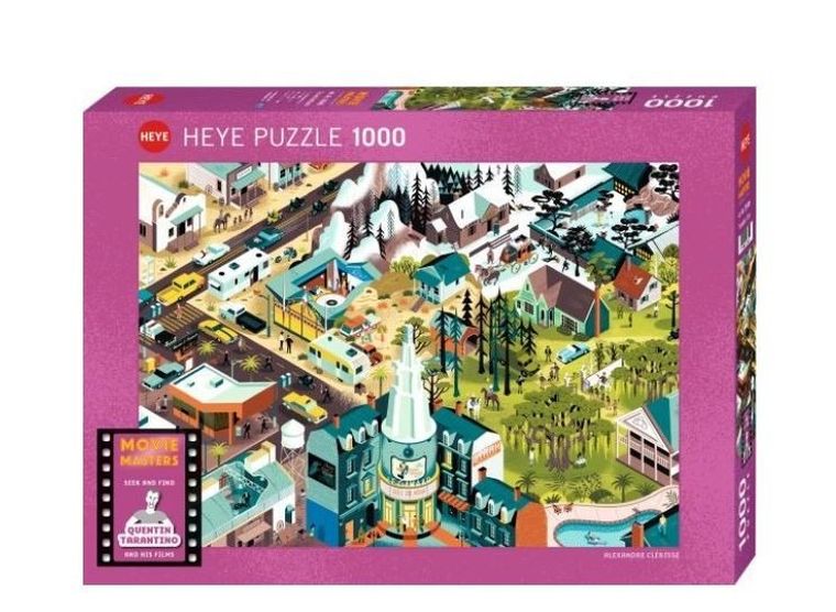 Heye, Filmy Quantina Tarantino, puzzle, 1000 elementów