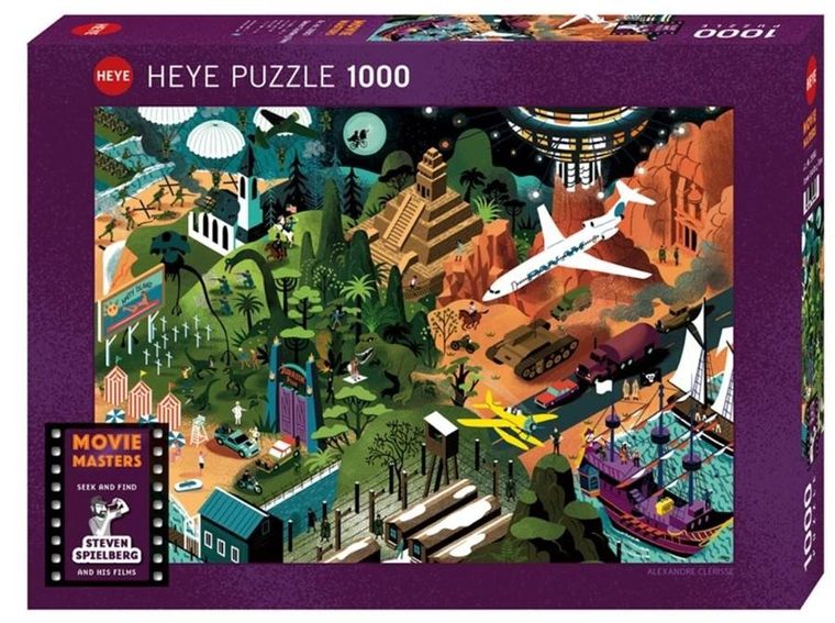 Heye, Filmy Stevena Spilberga, puzzle, 1000 elementów