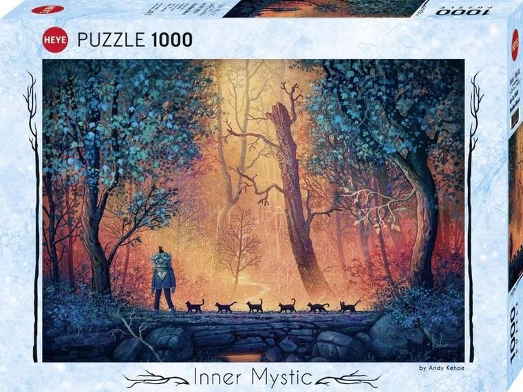 Heye, Mistyczny świat, Marsz przez las, puzzle, 1000 elementów