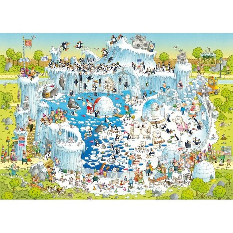 Heye, Polar Habitat Degano, puzzle, 1000 elementów