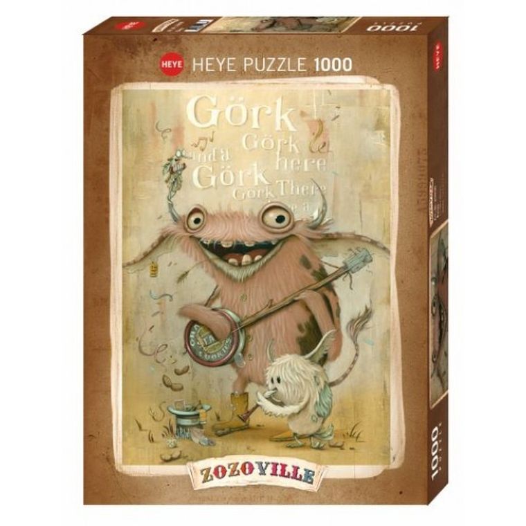 Heye, Zozoville Banjo, puzzle, 1000 elementów