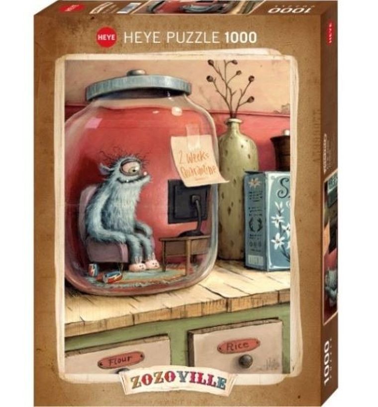 Heye, Zozoville kwarantanna, puzzle, 1000 elementów