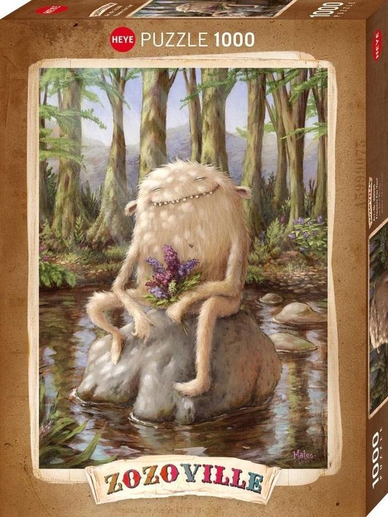 Heye, Zozoville, Kwiaty dla Ciebie, puzzle, 1000 elementów