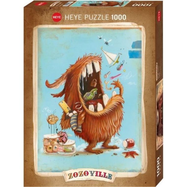 Heye, Zozoville, Nienasycony, puzzle, 1000 elementów