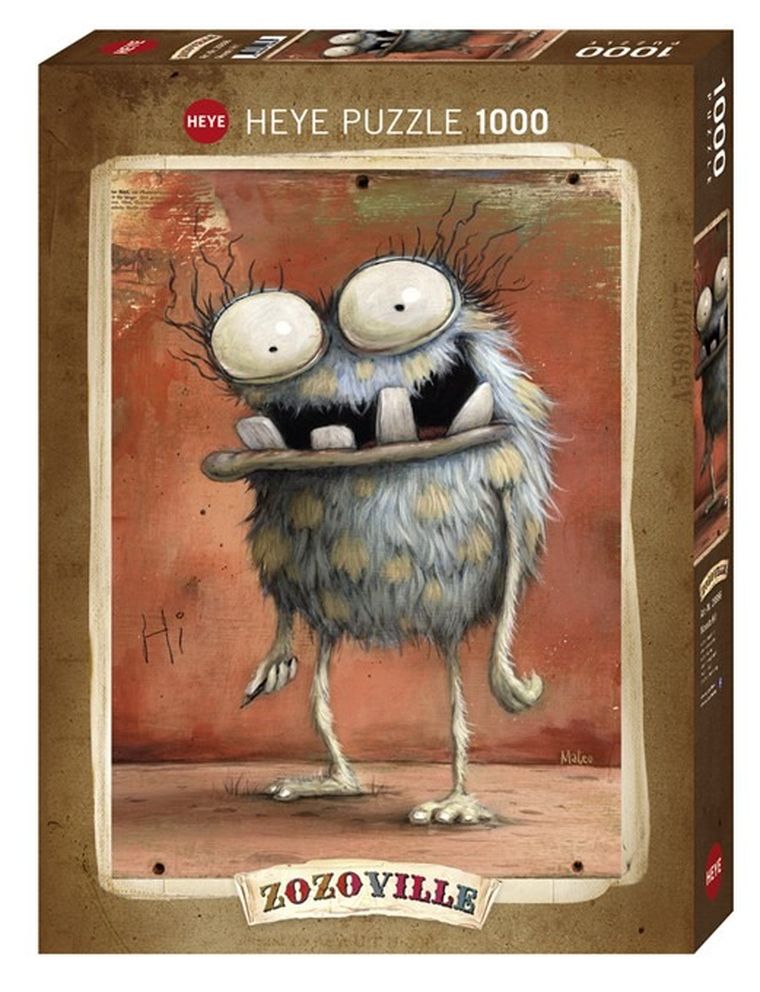 Heye, Zozoville, Wielkie oczy, puzzle, 1000 elementów