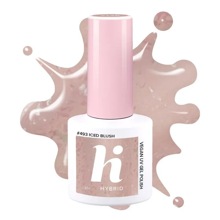 Hi Hybrid, Frosted Fairytale, lakier hybrydowy, 493 iced blush, 5 ml