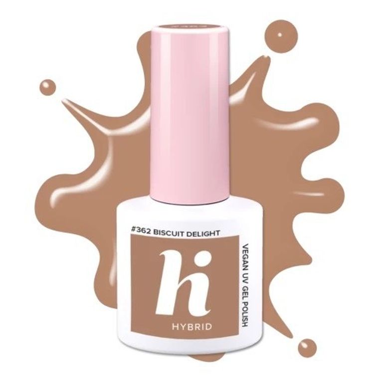 Hi Hybrid, Hema Free Coffehouse, lakier hybrydowy, #362 biscuit delight, 5 ml