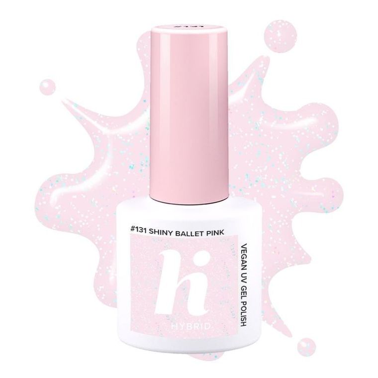 Hi Hybrid, lakier hybrydowy, nr 131 shiny ballet pink, 5 ml
