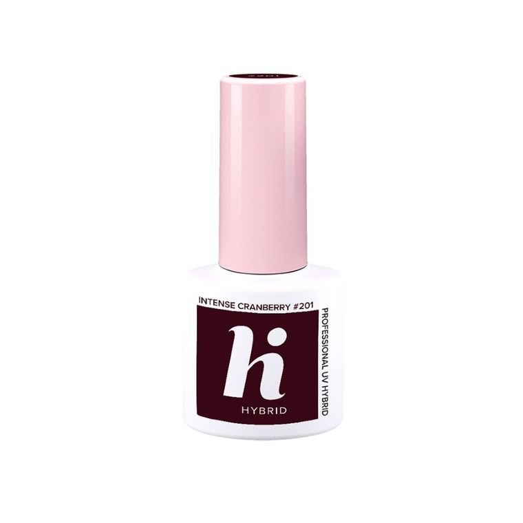 Hi Hybrid, lakier hybrydowy, nr 201 Intense Cranberry, 5 ml