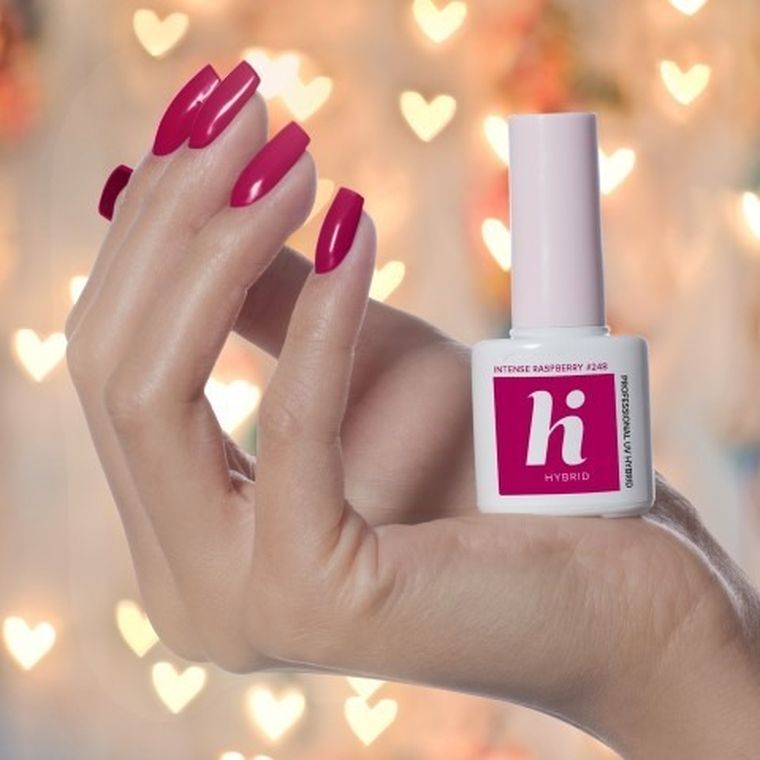 Hi Hybrid, lakier hybrydowy, nr 248, Intense Raspberry, 5 ml
