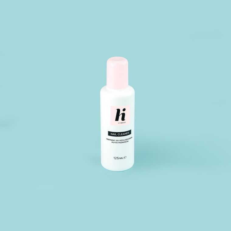 Hi Hybrid, Nail Cleaner, preparat do odtłuszczania płytki paznokcia, 125 ml